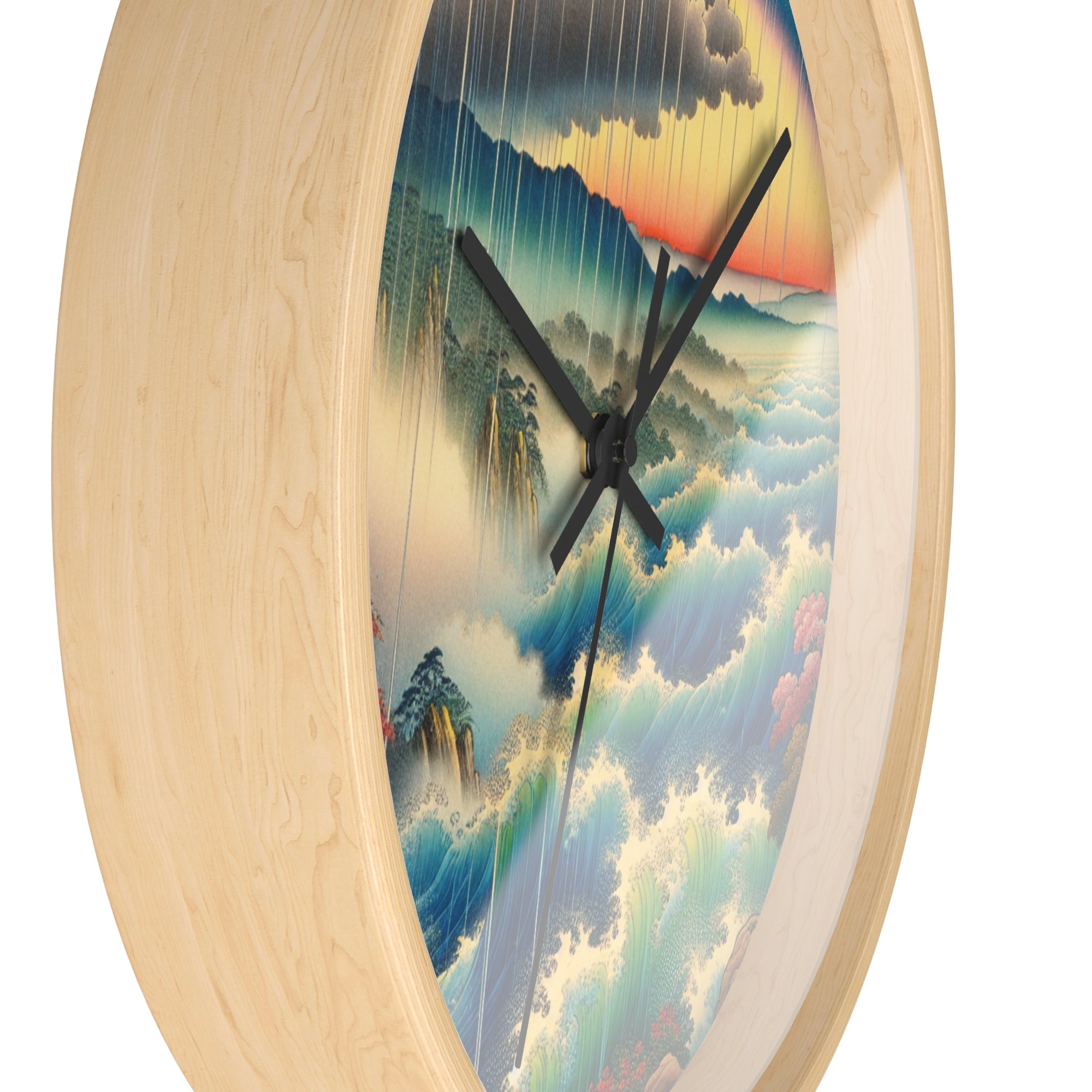 Rainbow Day Wall Clock