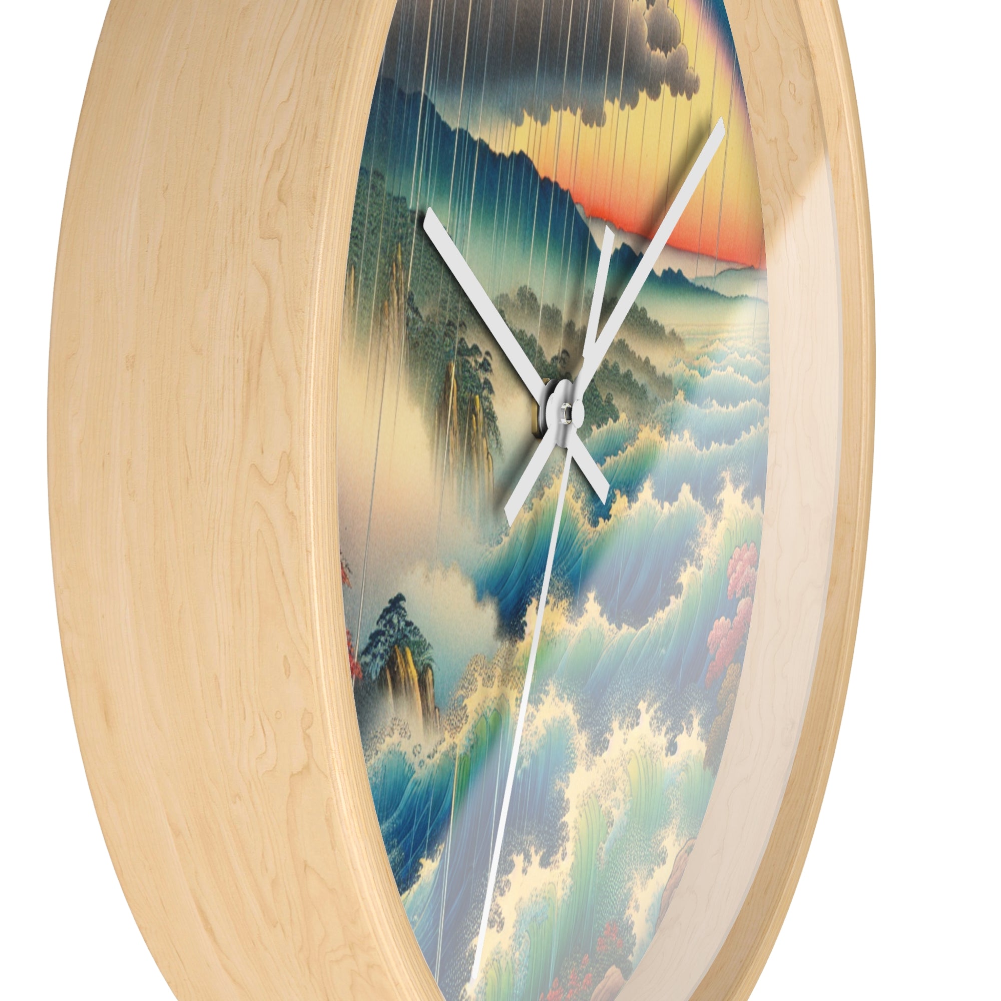 Rainbow Day Wall Clock
